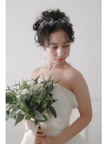 ネオリーブニコ 大井町店(Neolive Nico)&nbsp;ブライダルヘア　クラシカルアップ 花嫁ヘア　ゆるふわヘア