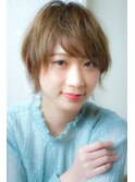 【elfo】ボリュームキープで1日キマる！ショートパーマスタイル