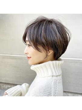 Chill 大人かわいい季節のピンクベージュクールショートボブ L ジジ 渋谷 Gigi のヘアカタログ ホットペッパービューティー