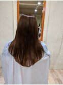 ミディアム からロングに変身#プルエクステ #ナチュラルカラー