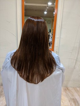 ニーナ ビューティーサロン(NINA Beauty Salon) ミディアム からロングに変身#プルエクステ #ナチュラルカラー