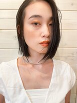 オーシャン(Ocean)&nbsp;［OCEAN　Hair&Life]ウェットスタイル/ワンレングスボブ