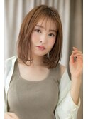 外国人風ハイトーンカラーキャラメルベージュZ浦和20代30代40代