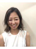 無造作パーマ