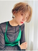 LANY横浜】大人ベージュ×愛されショート