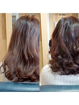 キレイコムデュース(Deuce) ミディアムパーマスタイル