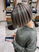 サニー 渋谷(SUNNY)&nbsp;モード系バレイヤージュ、ハイライト、グレージュ、アッシュ