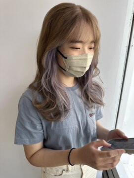 グリッター(Gritter) くすみインナーカラー