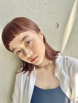 エス ヘアメイク スペース(es hair make space) 【武蔵小山es】ワイドバングタイトスタイル