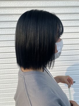 グレイス ヘア デザイニング(GRACE hair designing) ブルーブラック