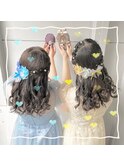二人でヘアセット おすすめアレンジ