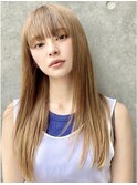 髪質改善で作る美髪ストレート 新宿/縮毛矯正/前髪カットULTOWA