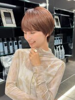 20代30代40代50代/丸みショート/クビレ/前髪あり/表参道