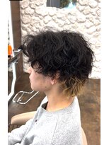 シャル 平塚(shalu)&nbsp;ウルフスパイラルパーマ【荻原】