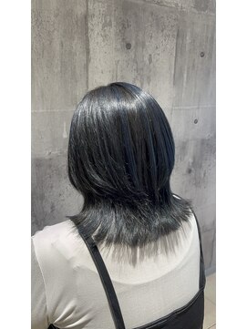 インパークス 五反野店(INPARKS) ☆ウルフカット×ブルーハイライト☆