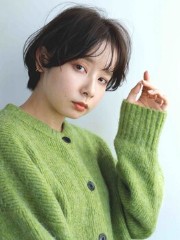 リビング(Living)の写真/人気のショートヘアもお任せ☆骨格に合わせたカットで小顔効果◎忙しい朝も時短でキマるスタイルへ♪