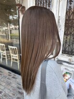 カムジーヘッド(COMEGHEAD)&nbsp;ダブルカラーミルクティーベージュカラーブルーブラックブリーチ