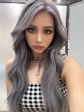 リリー(Lilley) 【lilley 稲永麻衣】エクステ+ブリーチ+ロングヘア+韓国ヘア