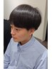 【メンズ☆サラッとストレートヘアーに】カット＋縮毛矯正