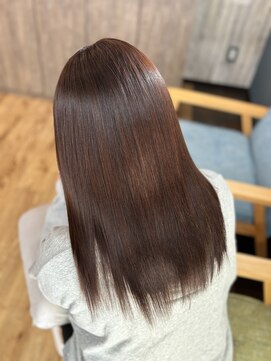 スカイ(SKY) 透明感カラー/髪質改善/縮毛矯正/レイヤーカット/ダブルカラー