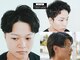トルナーレ(tornare)の写真/《ニュアンスパーマで朝のセットを簡単に*》ビジネスシーンに合わせたショートヘアやセンターパートも◎