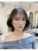レイヤーカット/韓国ヘア/似合わせカット/顔周り前髪/北千住