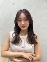 ロンドプランタン 恵比寿(Lond Printemps) ワイドバングイメチェン美髪外ハネボブ+レイヤーカット韓国