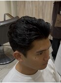 ショートラフカール【アイロンパーマ　メンズパーマ】