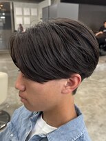 エデアンルクラ 下通(EDEAN Leclat)&nbsp;熊本メンズパーマ センターパート ニュアンス MEN'S HAIR