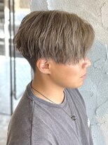 ニアウ 高崎店(Niau)&nbsp;メンズセンターソフトツイストスパイラルパーマ群馬高崎眉毛韓国