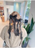 お呼ばれヘアアレンジ