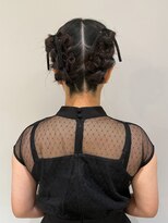 ウクク(UCUCU)&nbsp;ツインヘアアレンジ