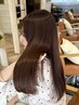 カット＋艶カラー＋疑似キューティクルトリートメント＋アロマスパ