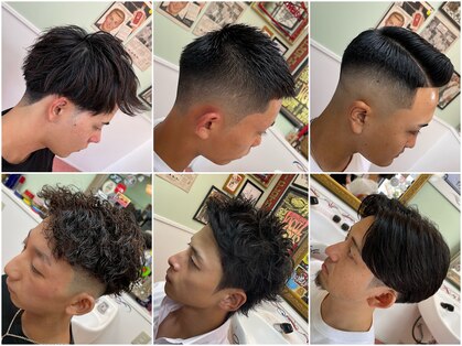 いなたいバーバーの写真