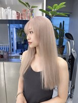 ヴァイス 新宿店(VAICE) ミディアムヘア/暗めカラー/グレージュ/渋谷