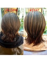 ヘアーサロン ココア(hair salon cocoa)&nbsp;魅せるグレイカラー