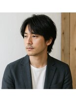 スープレックス ヘアーデザイン(SOUPREX HAIR DESIGN) 大人メンズミディアムレイヤー 20代 30代 40代 50代 60代 学割