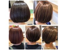 ヘア リミックス ダブル(hair remix W)の雰囲気（毎朝が変わる。メテオで創る、扱いやすく艶めく大人ショート）