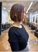 【CRAFT渡邉】ブラウンベージュ　/  大人ボブ