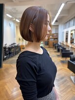 クラフト ヘア デザイン(CRAFT HAIR DESIGN)&nbsp;【CRAFT渡邉】ブラウンベージュ　/  大人ボブ