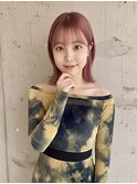 ラズベリーピンク　ボブ