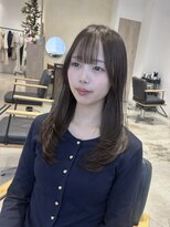 ビューバイネオリーブ 用賀店(Beau'r by neolive)&nbsp;黒髪ボブルフネビージュ小顔ワンレン《用賀》