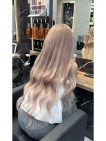 ラピス 大阪心斎橋店(Lapis)&nbsp;ホワイトピンク/シールエクステ/エクステハイライト