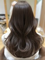 バイオレットジェム(Violet`jem) ロングレイヤーカットモカグレージュ透明感髪質改善 KA-120