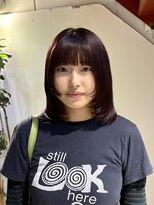 スタンド(stand)&nbsp;顔まわりレイヤー/ミディアムレイヤー/秋カラー/暖色系カラー