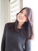 【北千住美容室アトリエMAI】ツヤ髪☆色っぽセミロング