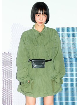 ヌーク(NUUK) ★ＮＵＵＫ☆黒髪ショートなマチルダボブ