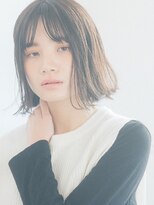 【December】柔らかベージュの外ハネボブ