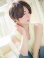 ブルー(BLUE)&nbsp;*CUORE水戸*…飾らない大人かわいい小顔センシュアルショートb