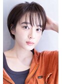 【kate 大宮】マニッシュショート×ダークブラウンアッシュ